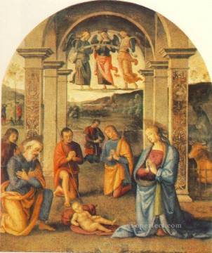 プレゼピオ 1498 ルネッサンス ピエトロ ペルジーノ Oil Paintings